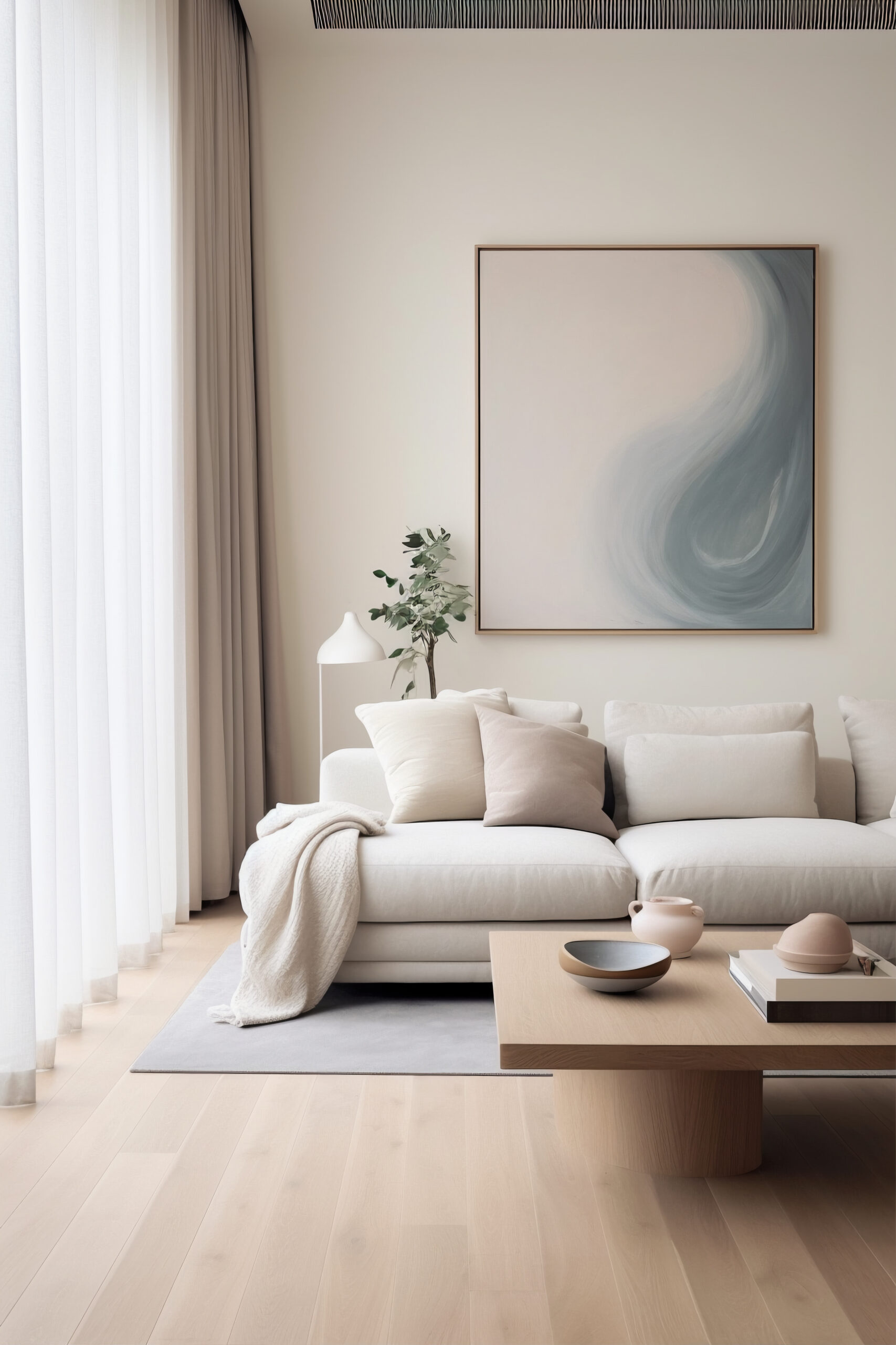 About modern living room interior design